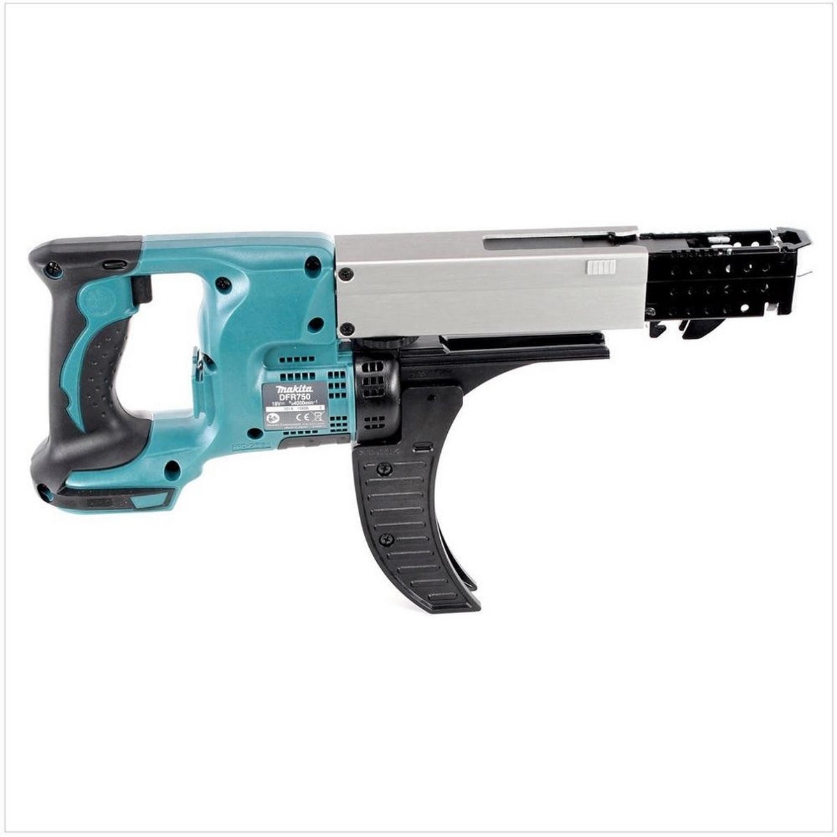 MAKITA DFR 750 Z Akku Magazinschrauber 18V 45-75mm Solo - ohne Akku, ohne Ladegerät - Multicolor, Kunststoff (47/85/9cm) - Makita