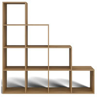 STUFENREGAL Stepi Artisan-Eiche 153 cm - Eichefarben, Holzwerkstoff (153/152/30cm) - Selsey