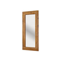 SPIEGEL Sheesham 185x4x80 braun geölt NATURE BROWN #842 - Braun, Holz (80/185/3cm) - Massivmoebel24