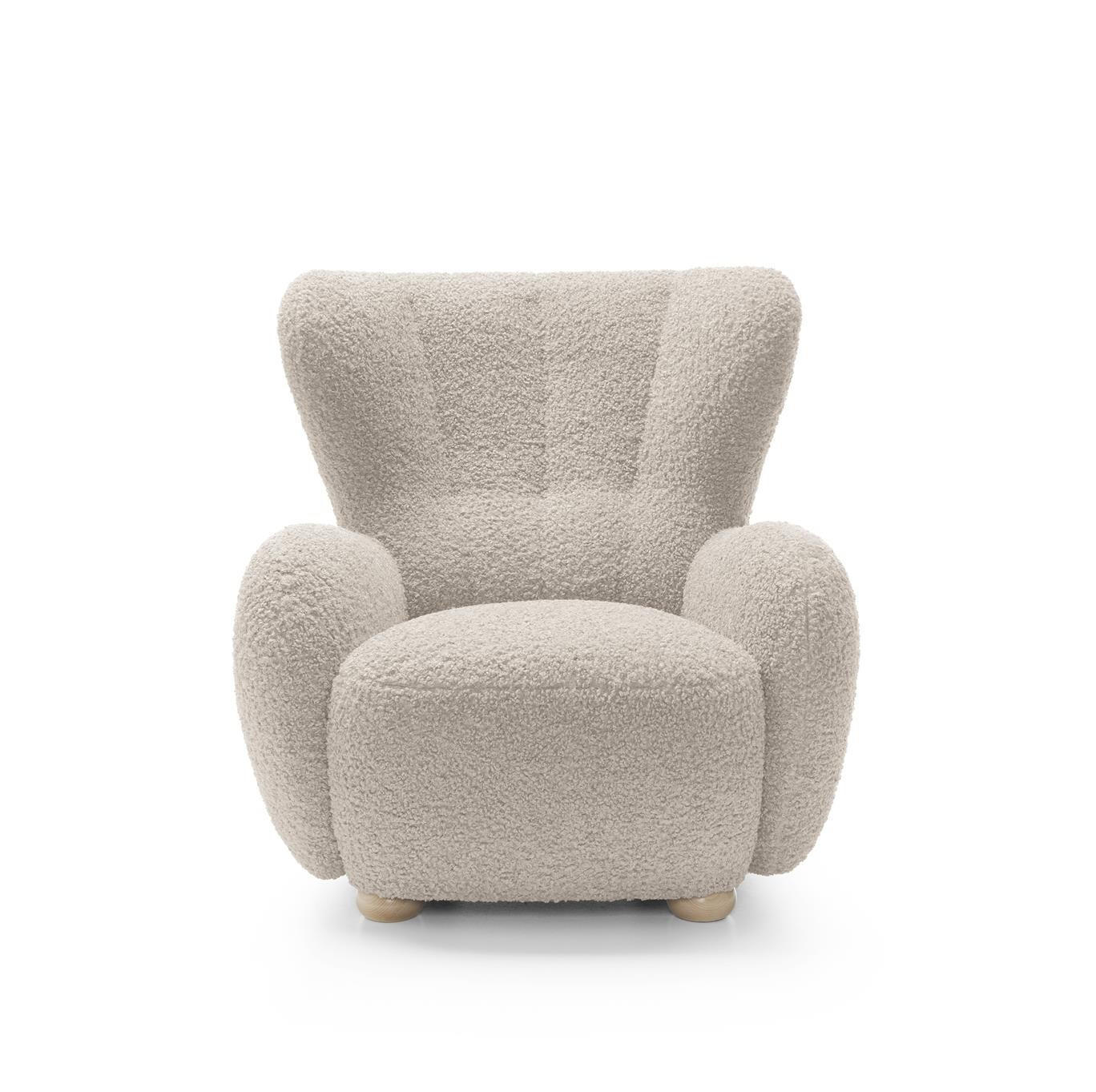Bettso Ohrensessel Beige 88x91x100 cm