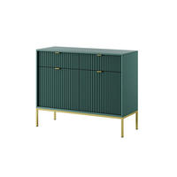 SIDEBOARD GRÜN - Grün, Holzwerkstoff (104/83/39cm) - FURNLUX