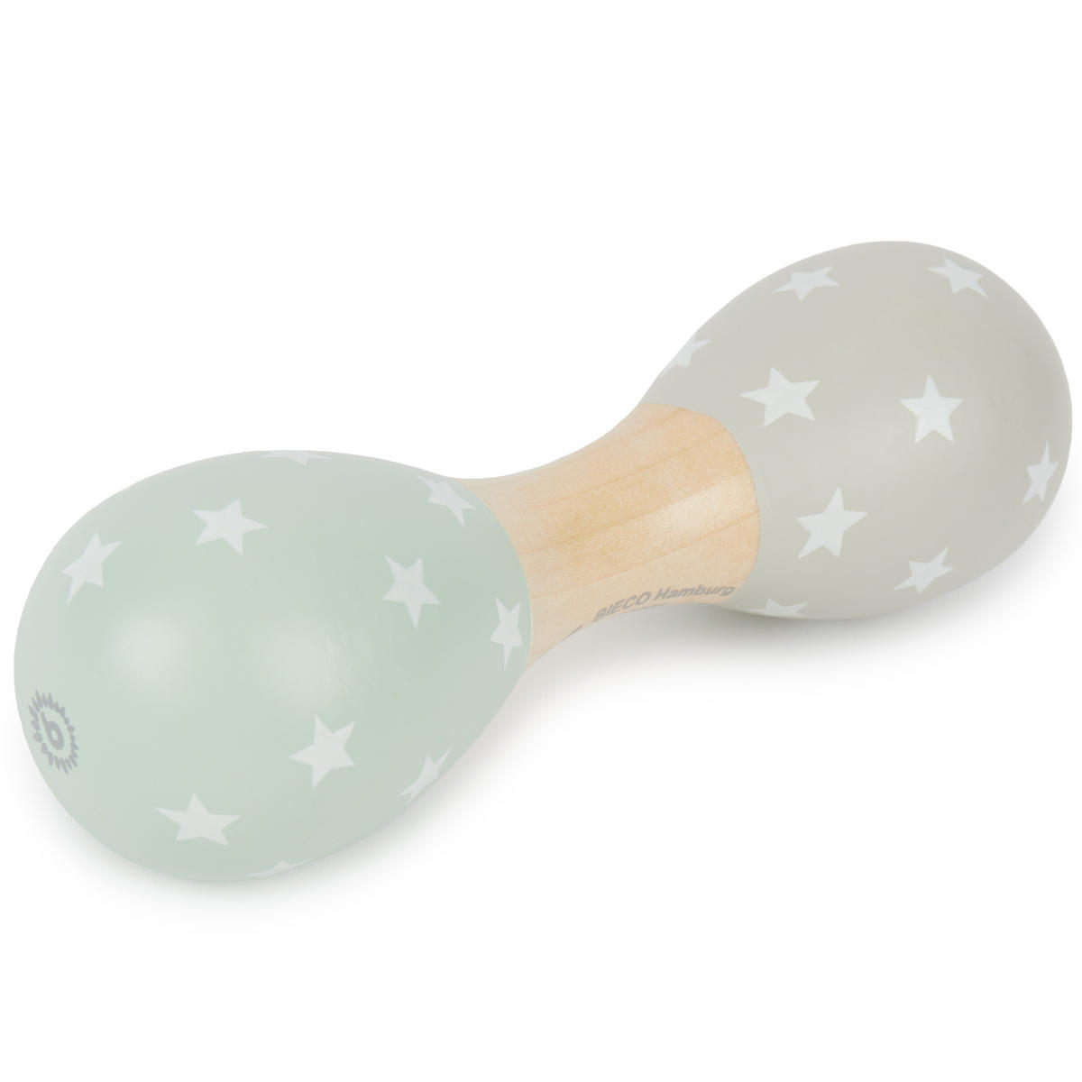 BABY-RASSEL Holz Star Dust 2er Set - Multicolor, Holz (5/15cm) - Bieco Spielwaren