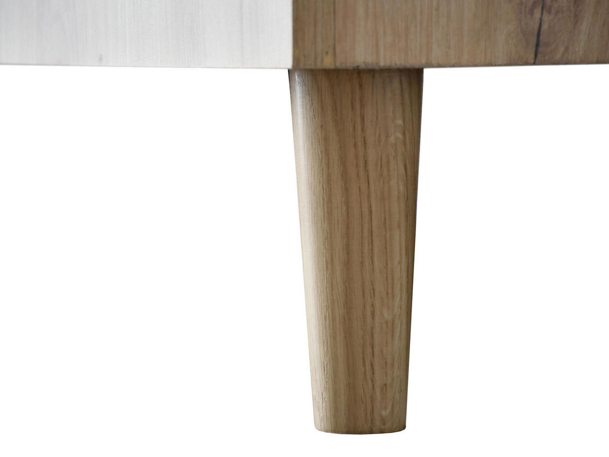 DOPPELBETT Luk III 160/200 cm ohne Matratze, Lattenrost, Bettkasten, schwarz, beige - Beige/Schwarz, Kunststoff (160/200cm) - Margaret Hadas24