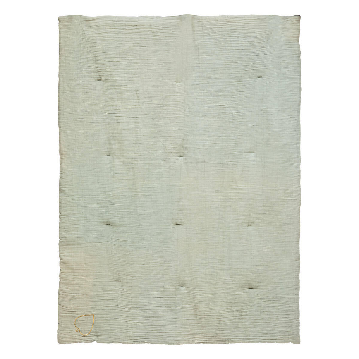 TAGESDECKE Lili 100/140 cm - Grün, Naturmaterialien (100/140cm) - Atmosphera for kids