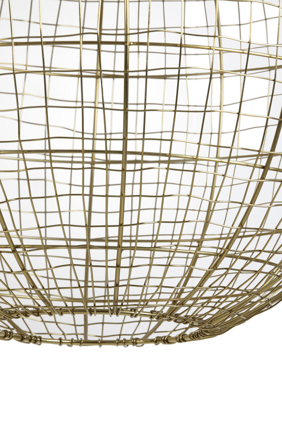 HÄNGELAMPE Mirana Gold Ø35/35 cm - Goldfarben, Metall (35/35/35cm) - Light & Living