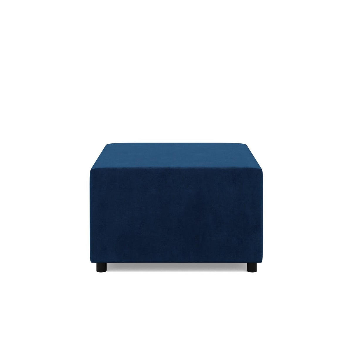 SITZPOUF 70 X 70 NEO, Dunkelblau - Dunkelblau, Textil (71/40/71cm)