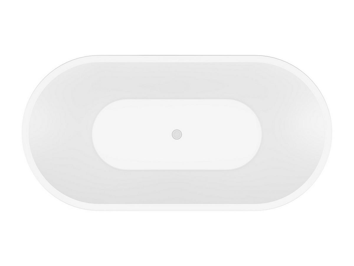 FREISTEHENDE Badewanne - 1 Person - Acryl - Weiß - - Weiß, Kunststoff (150/58/75cm) - Vente-Unique