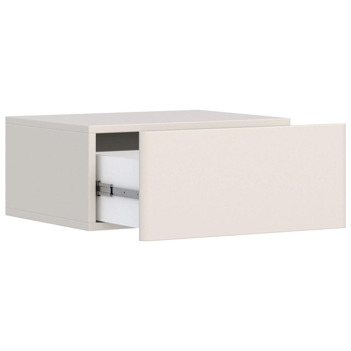 HÄNGENACHTTISCH Olio 1 Schublade Kaschmir 50 cm - Kaschmir, Holzwerkstoff (50/20/38.6cm) - Selsey