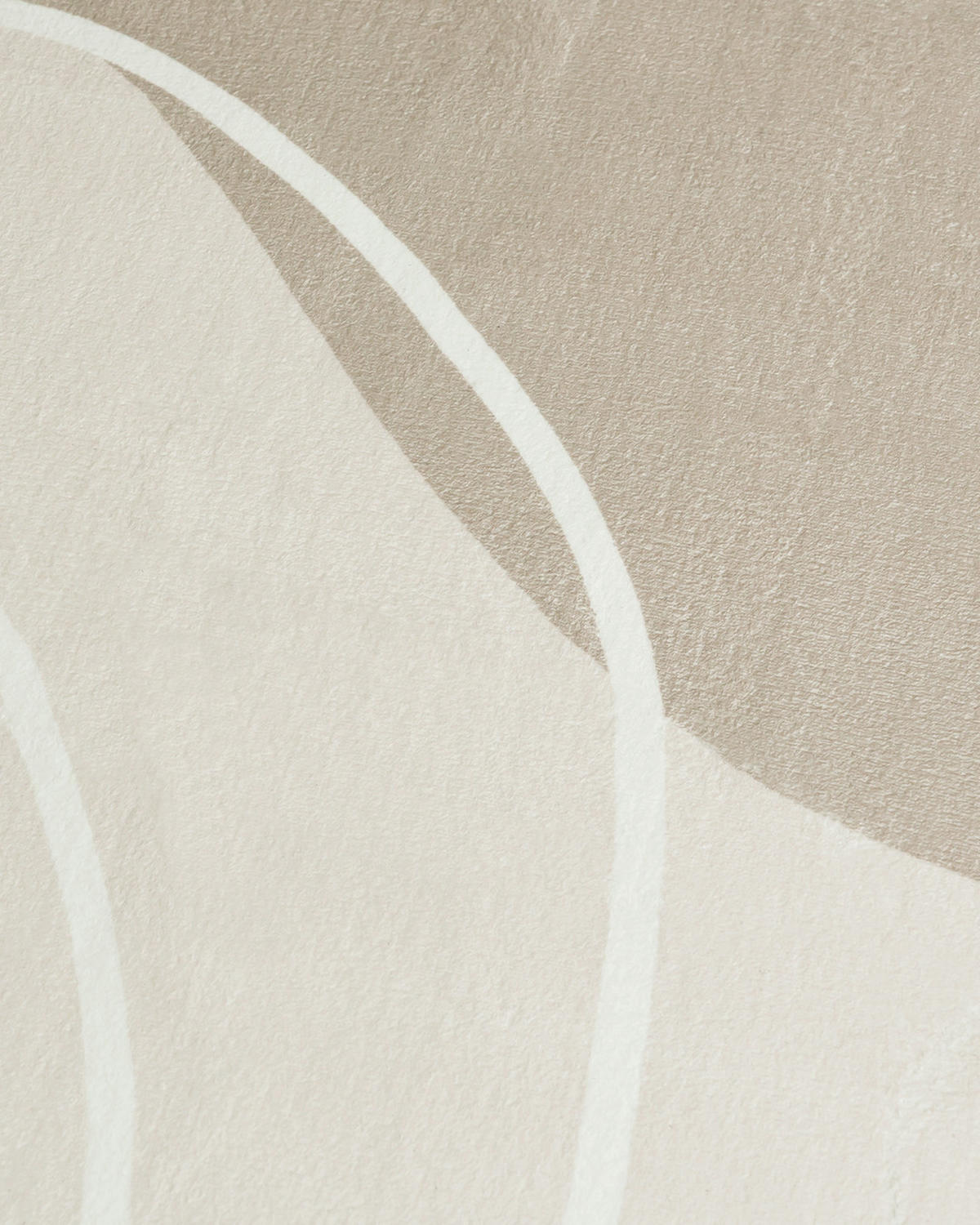 TEPPICH Bova Agolo Mazovia Unregelmäßige Form 120x160cm Beige Orange Abstrakt Kurzflor - Orange, Textil (120/160cm) - Mazovia