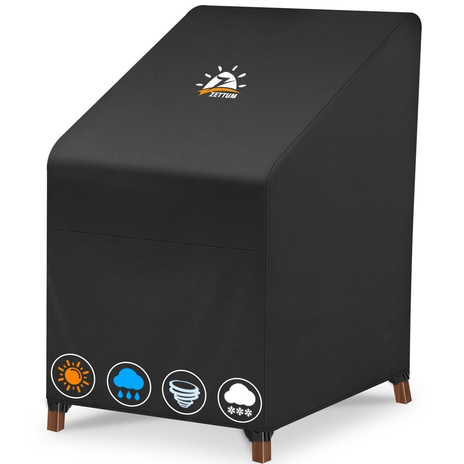 XXXLutz Abdeckhaube Schwarz 91x119x71 cm