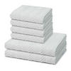 FROTTIERSET Sensual Skin Zopf 6-teilig - Grau, Textil (50/100cm) - Ross