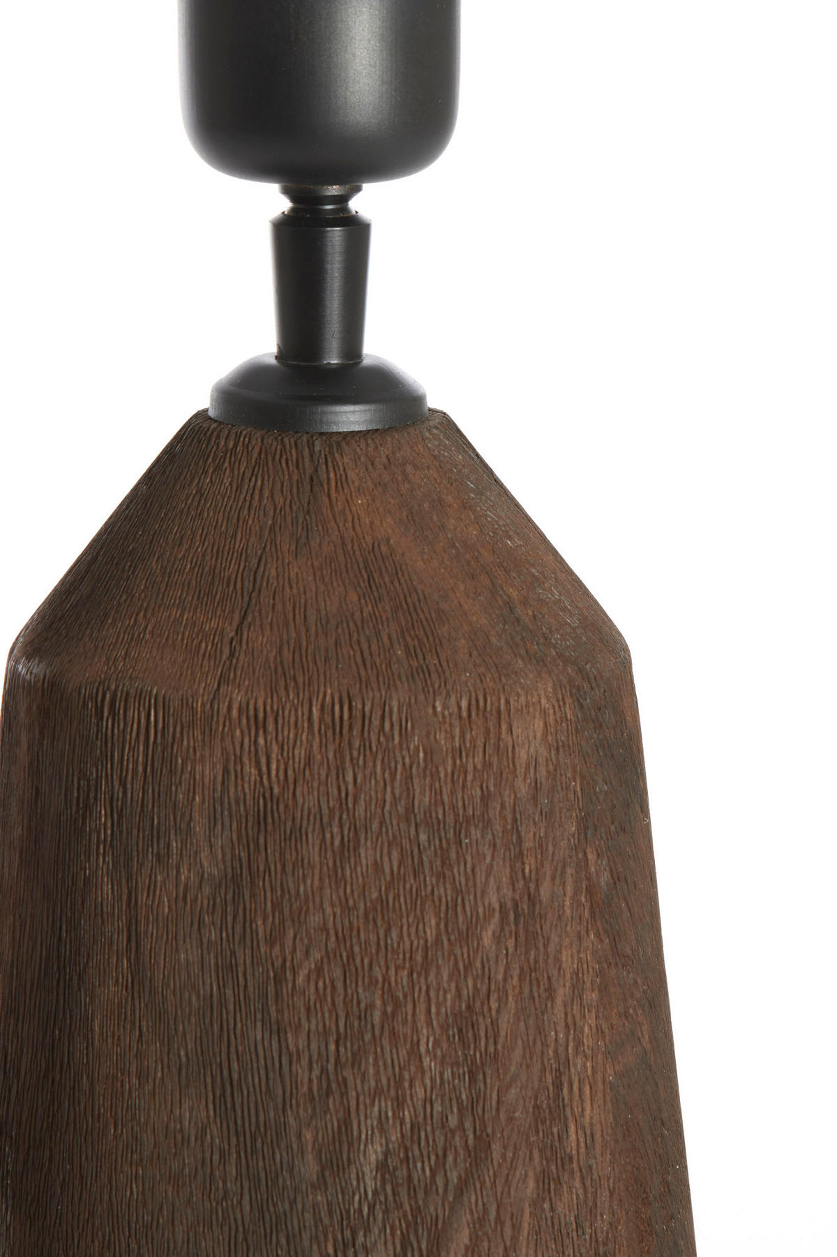 LAMPENFUSS Trapani Braun Ø15/35 cm - Braun, Holz (15/15/35cm) - Light & Living