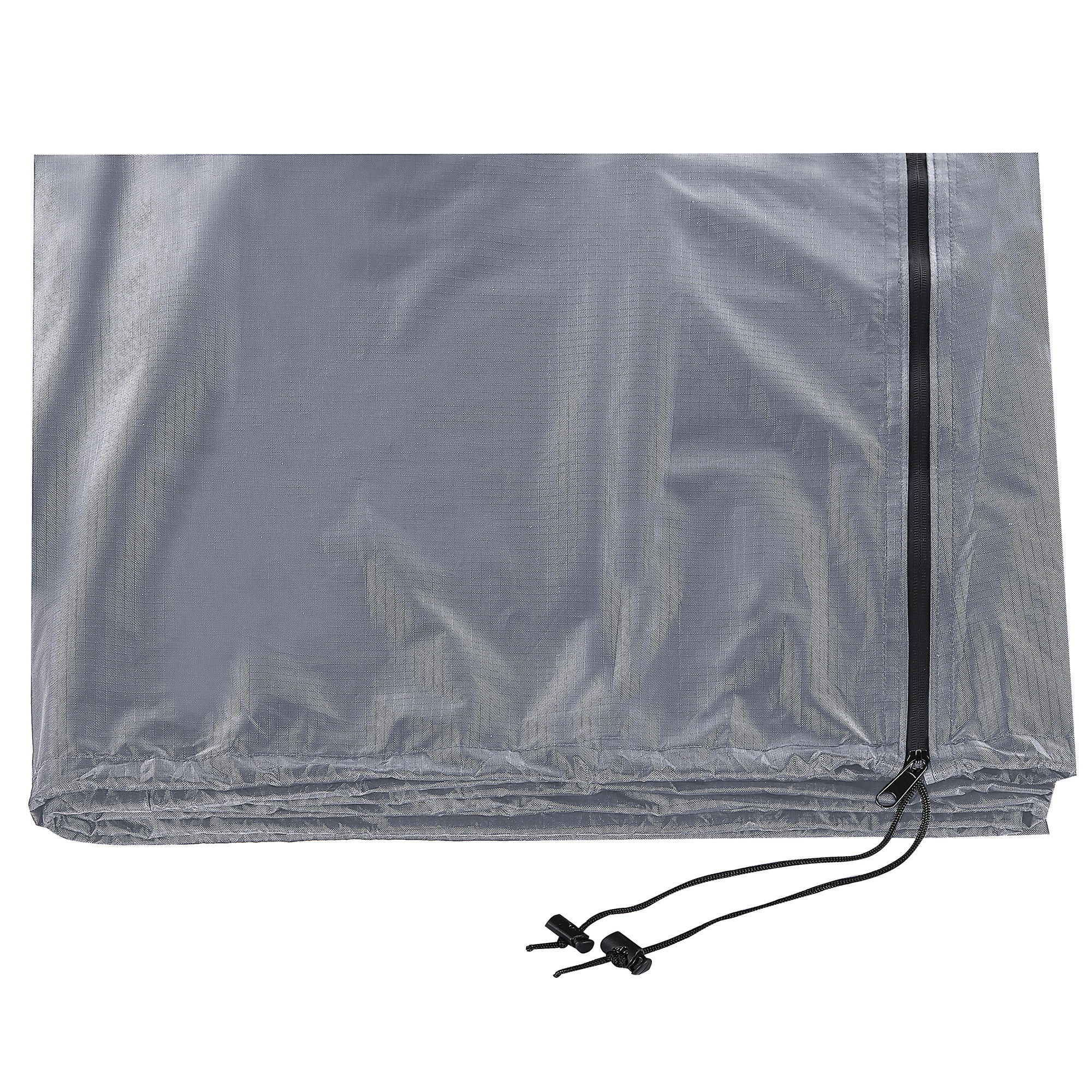 REGENSCHUTZ für Hängesessel 200/120/120 cm Chuva - Grau, Kunststoff (200/200/120cm) - Beliani