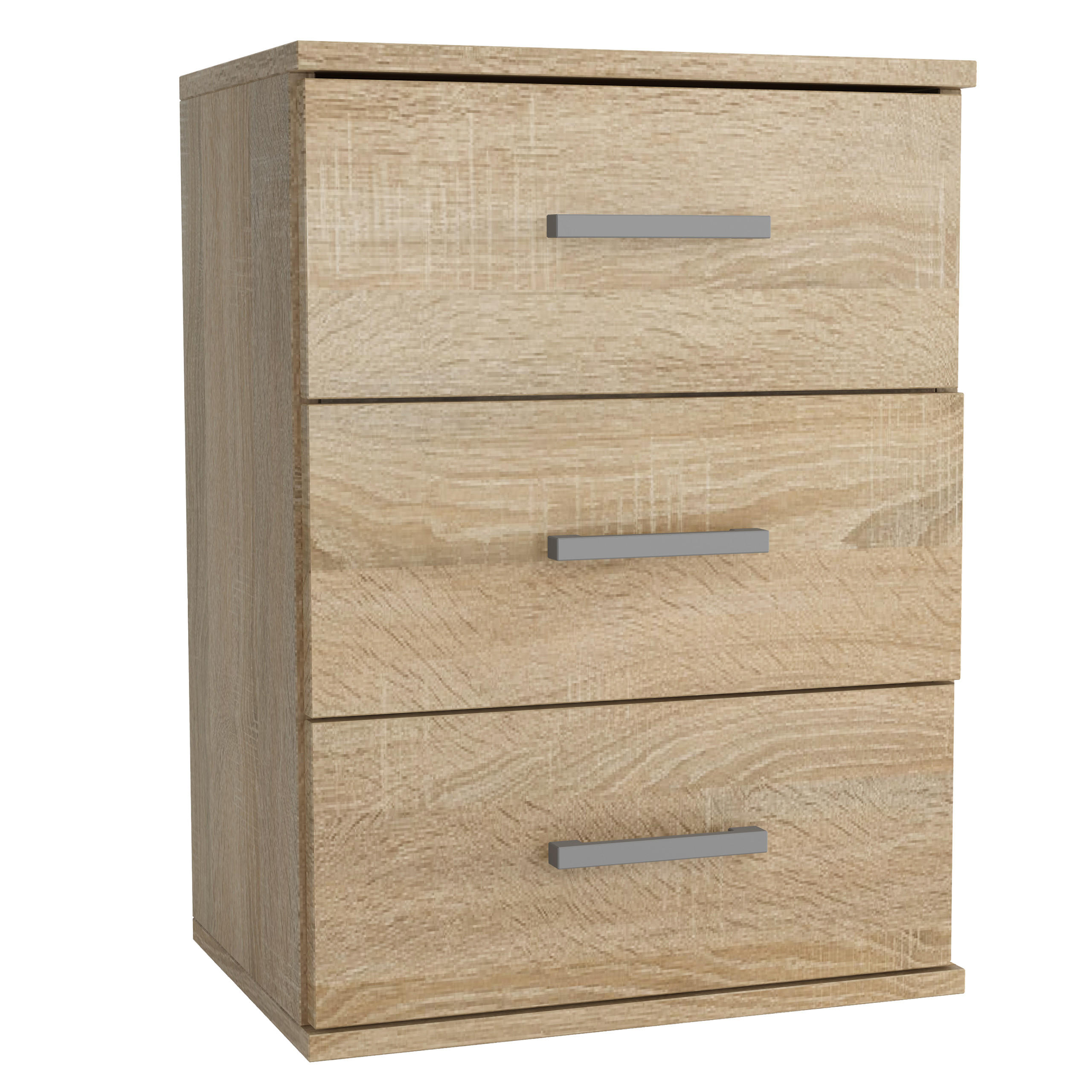 NACHTTISCH NOCTA 48/65,5/35 cm Sonoma Eiche - Sonoma Eiche, Holzwerkstoff (48/65.5/35cm) - MASSENO