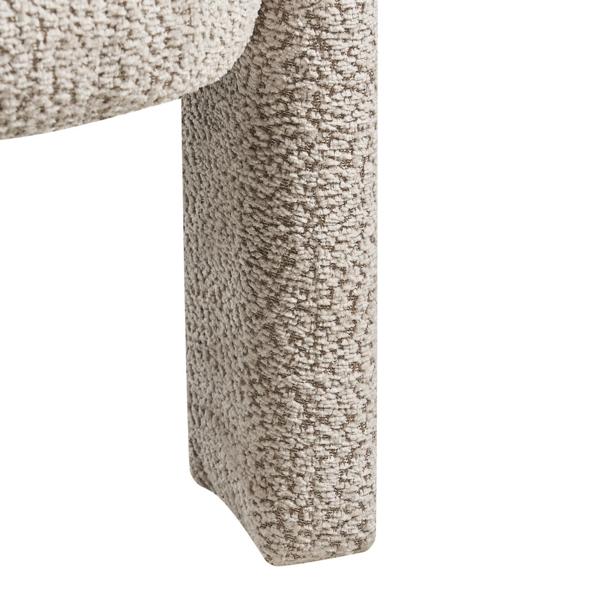 SESSEL Beige Burea - Beige, Textil (80/74/70cm) - Beliani