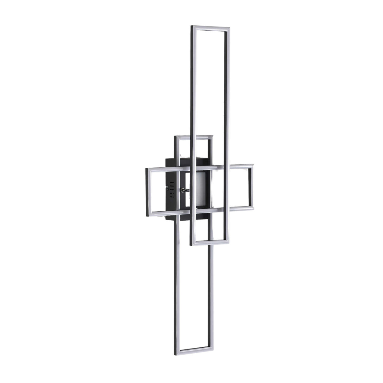 DECKENLEUCHTE eli, Schwarz, 90cm - Schwarz, Metall (90/36.6/10.1cm) - KOSILUM