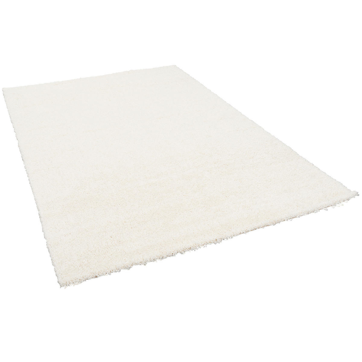 HOCHFLOR LANGFLOR TEPPICH ALOHA - Weiß, Textil (160/230cm) - Pergamon