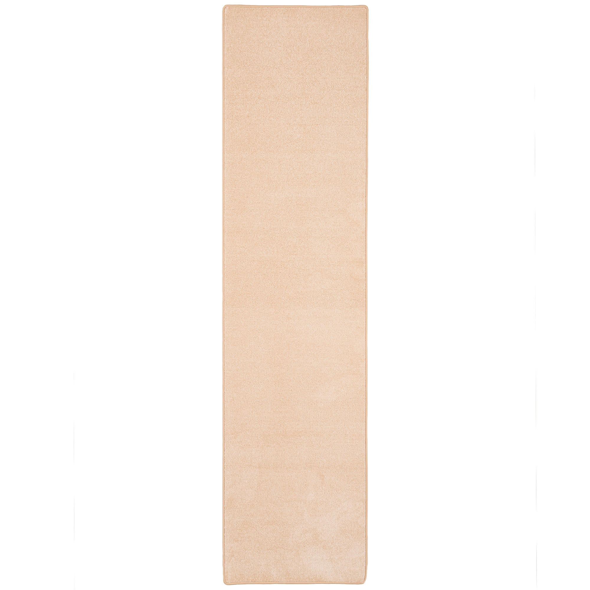 TREND VELOURS LÄUFER TEPPICH JOY - Beige, Textil (80/400cm) - Snapstyle
