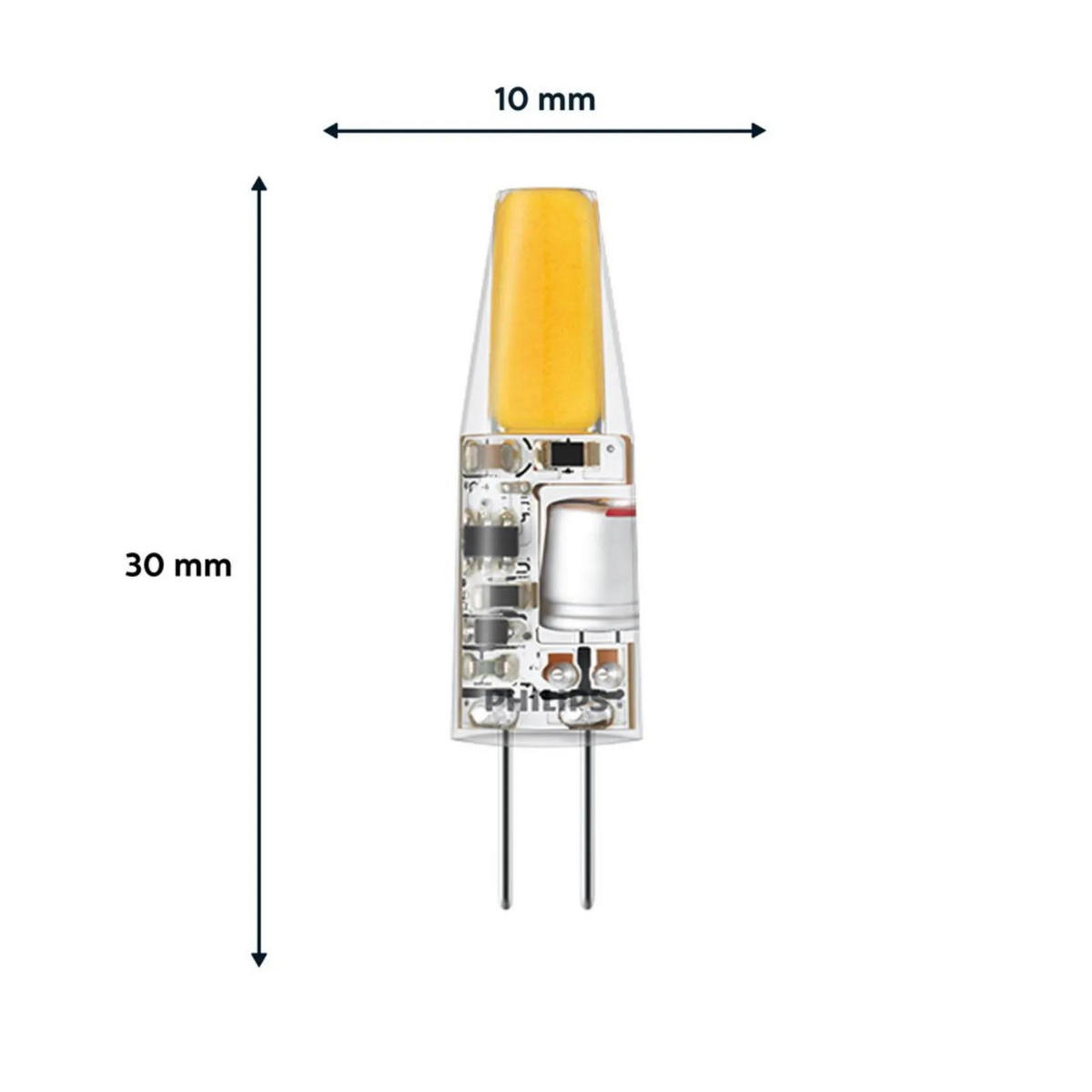 LEUCHTMITTEL Transparent - Transparent, Kunststoff (1/3cm) - Philips