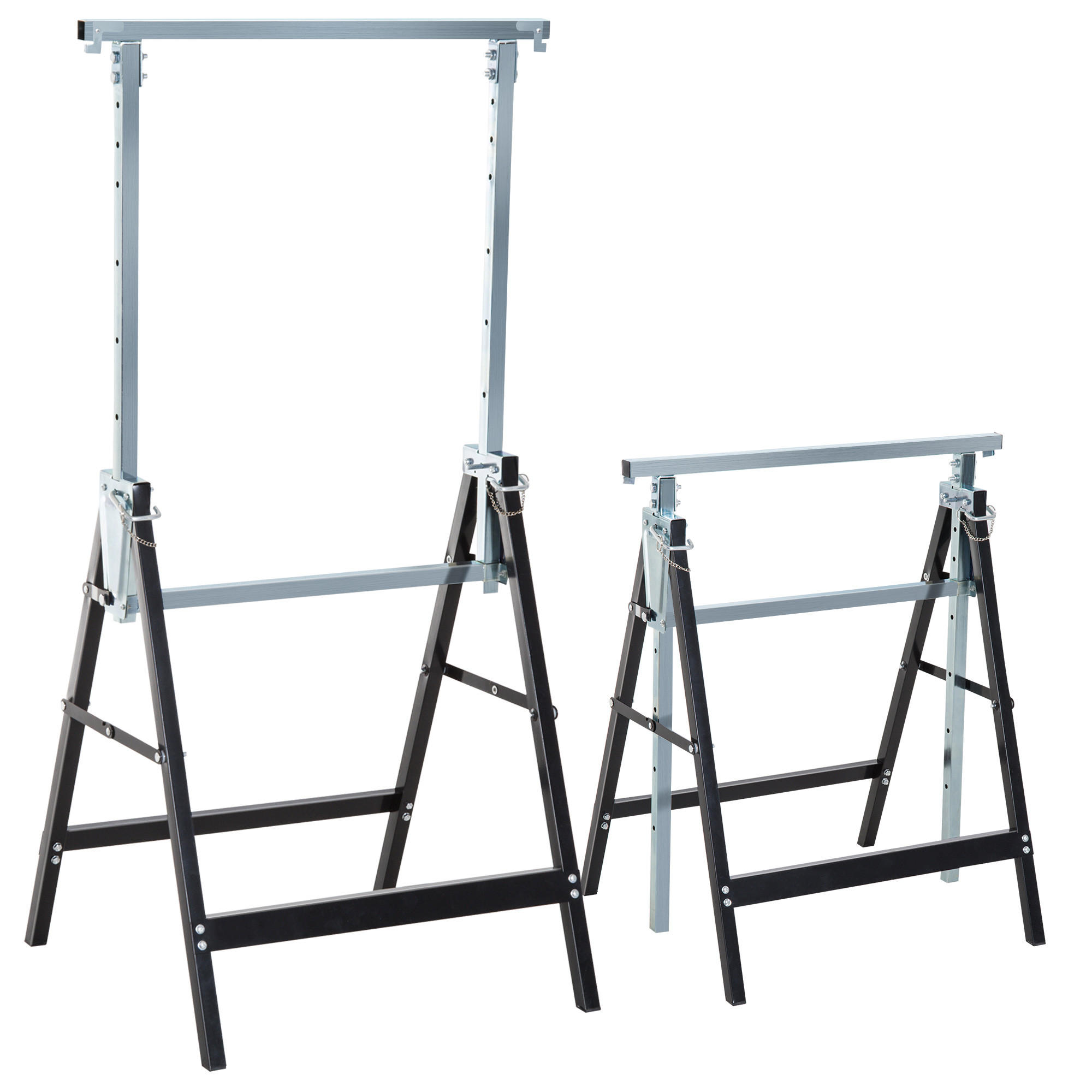 ComfortXL Arbeitsbock Schwarz 58x130x68 cm