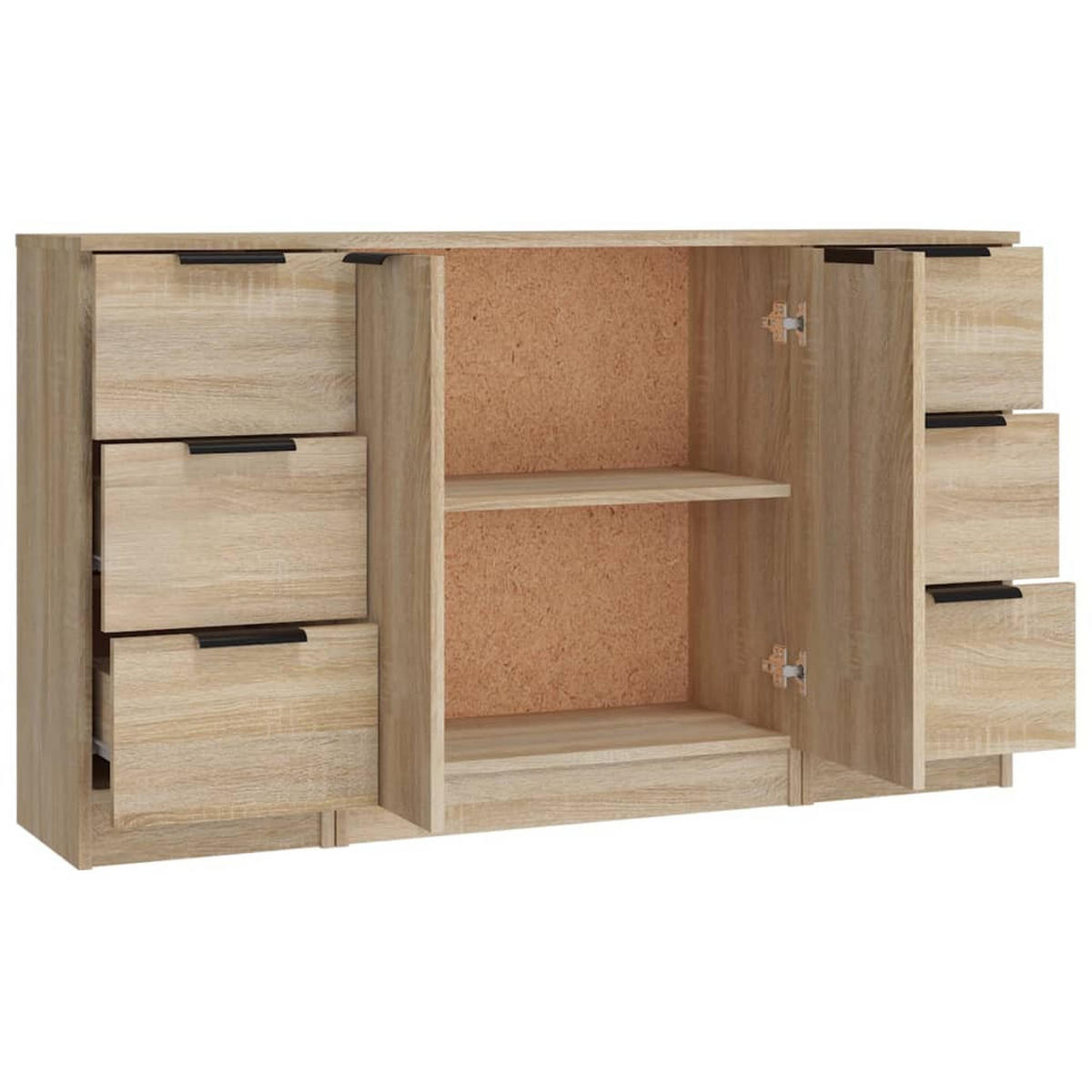 SIDEBOARD Hale 120/30/70 cm - Braun, Holzwerkstoff (120/70/30cm) - Nettlife