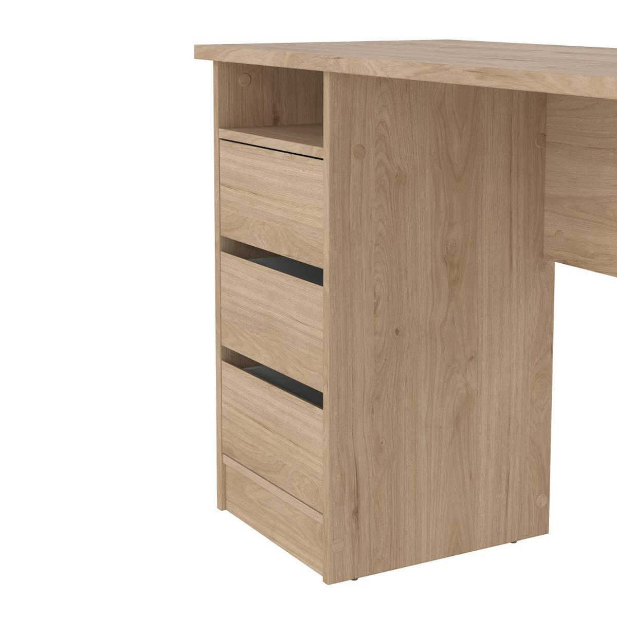 SCHREIBTISCH, FunctionPlus, Nussbaum, Holzwerkstoff, 110 x 49 x 76 cm - Nussbaumfarben, Holzwerkstoff (49/110/76cm) - ebuy24