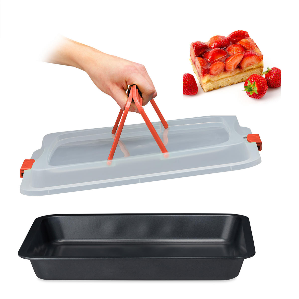 PLECH 3 v 1 - viacfarebná, kov/plast (40.5/8/32.5cm) - Relaxdays