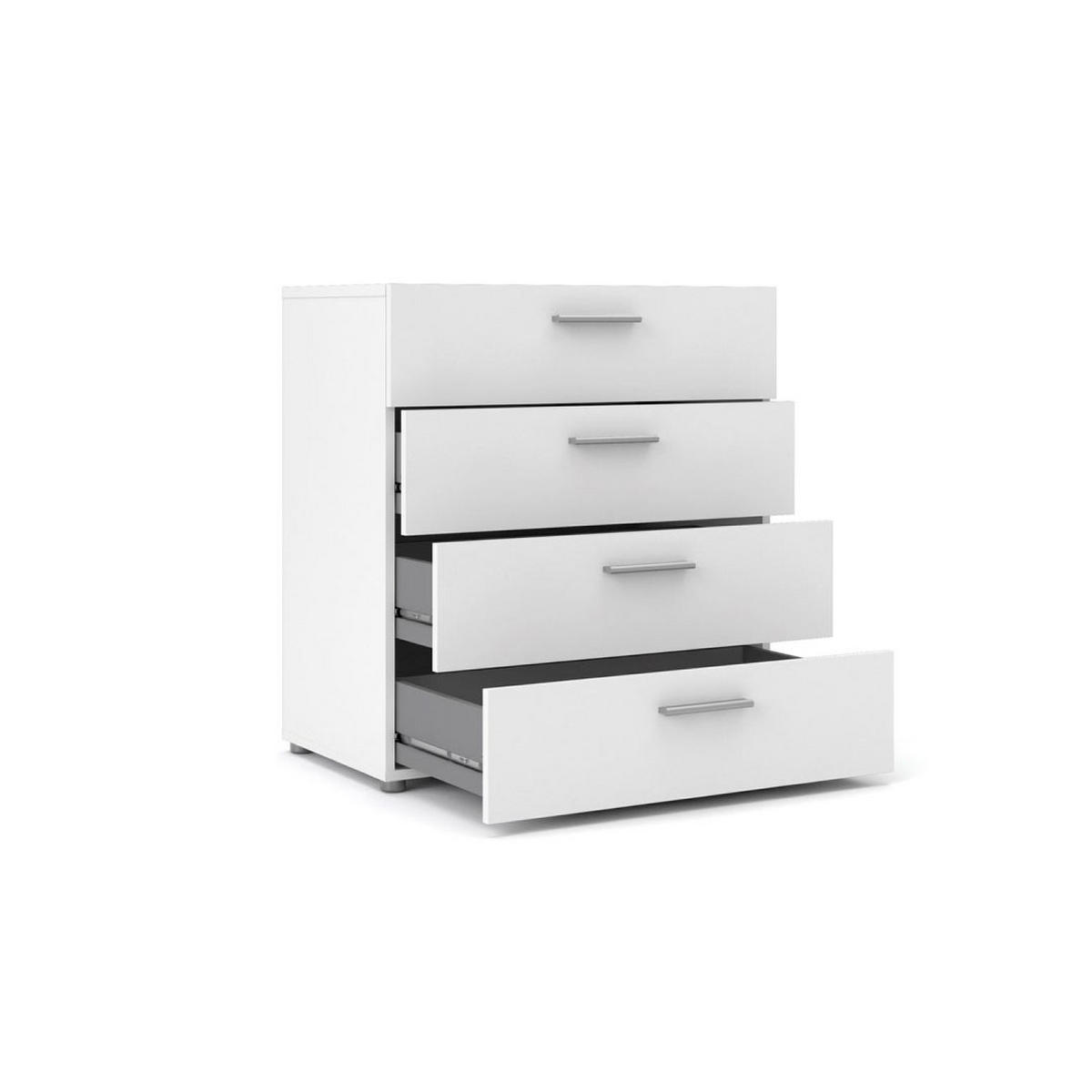 KOMMODE Weiß - Weiß, Holzwerkstoff (80/68/40cm) - ebuy24