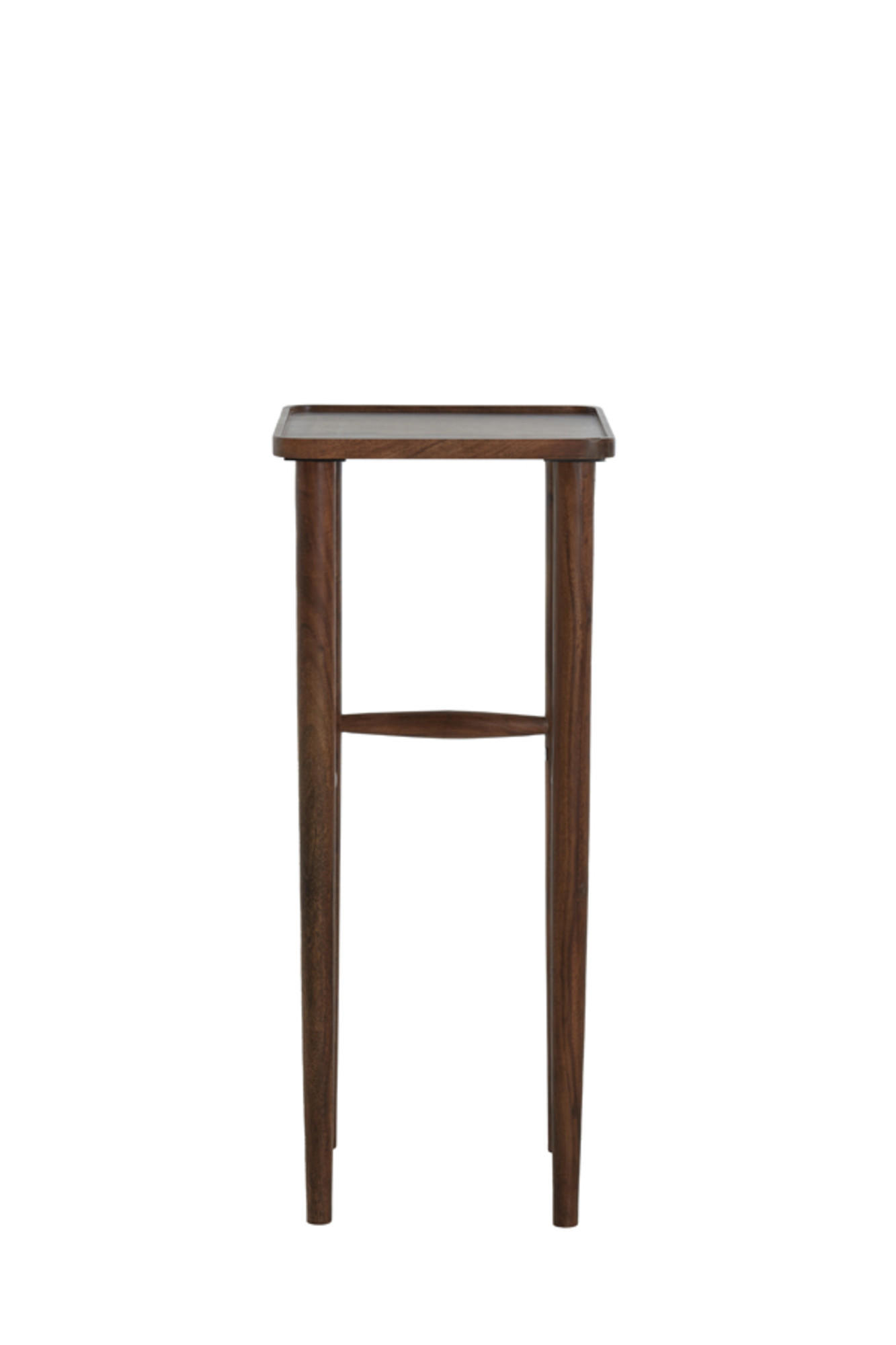 SÄULE Qiano Braun 42/42/100 cm - Dunkelbraun, Holz (42/42/100cm) - Light & Living