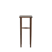 SÄULE Qiano Braun 42/42/100 cm - Dunkelbraun, Holz (42/42/100cm) - Light & Living