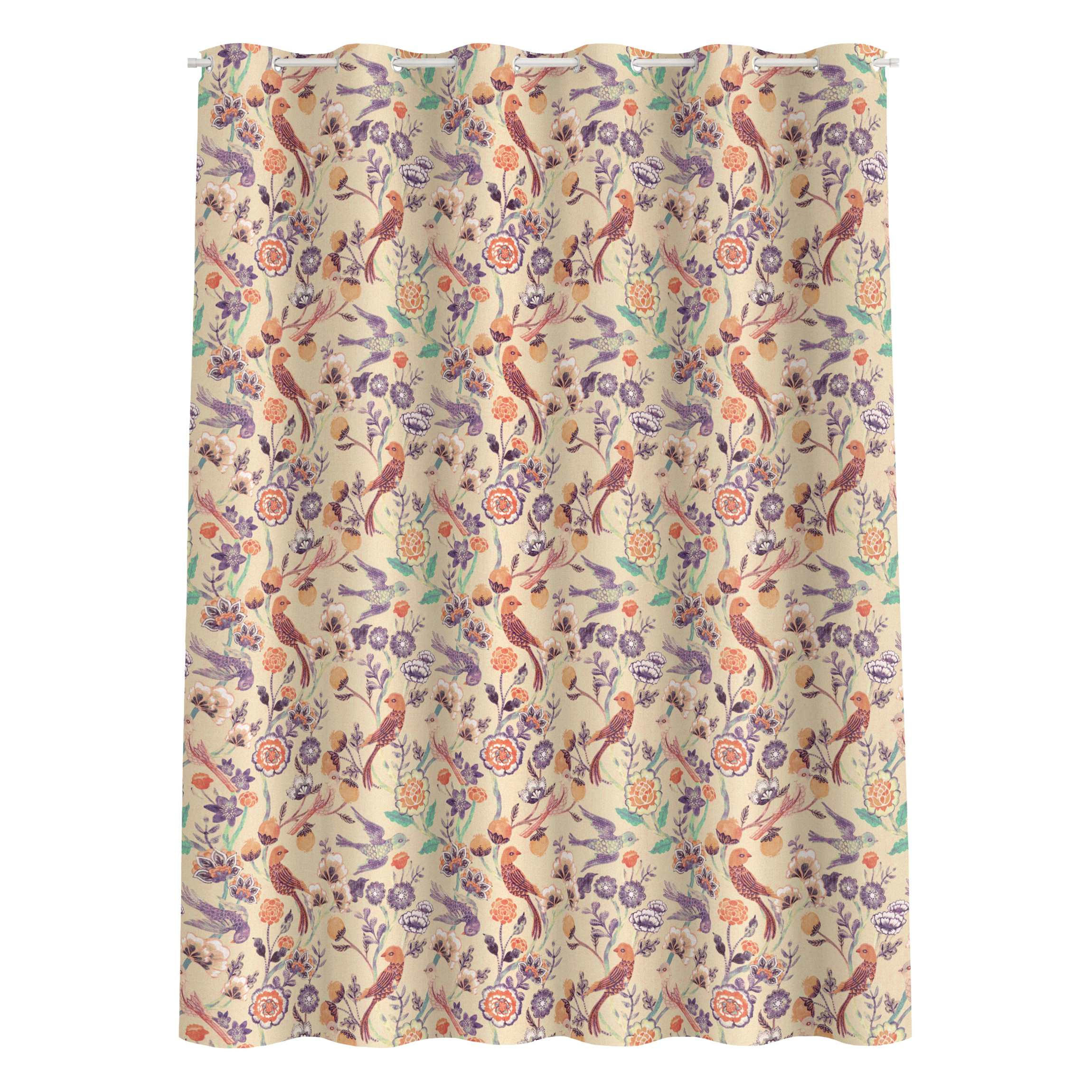 Bilderwelten Duschvorhang Beige 180x180 cm