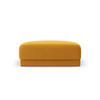 POUF Miley aus Samt gelb - Gelb, Textil (90/40/90cm) - Micadoni