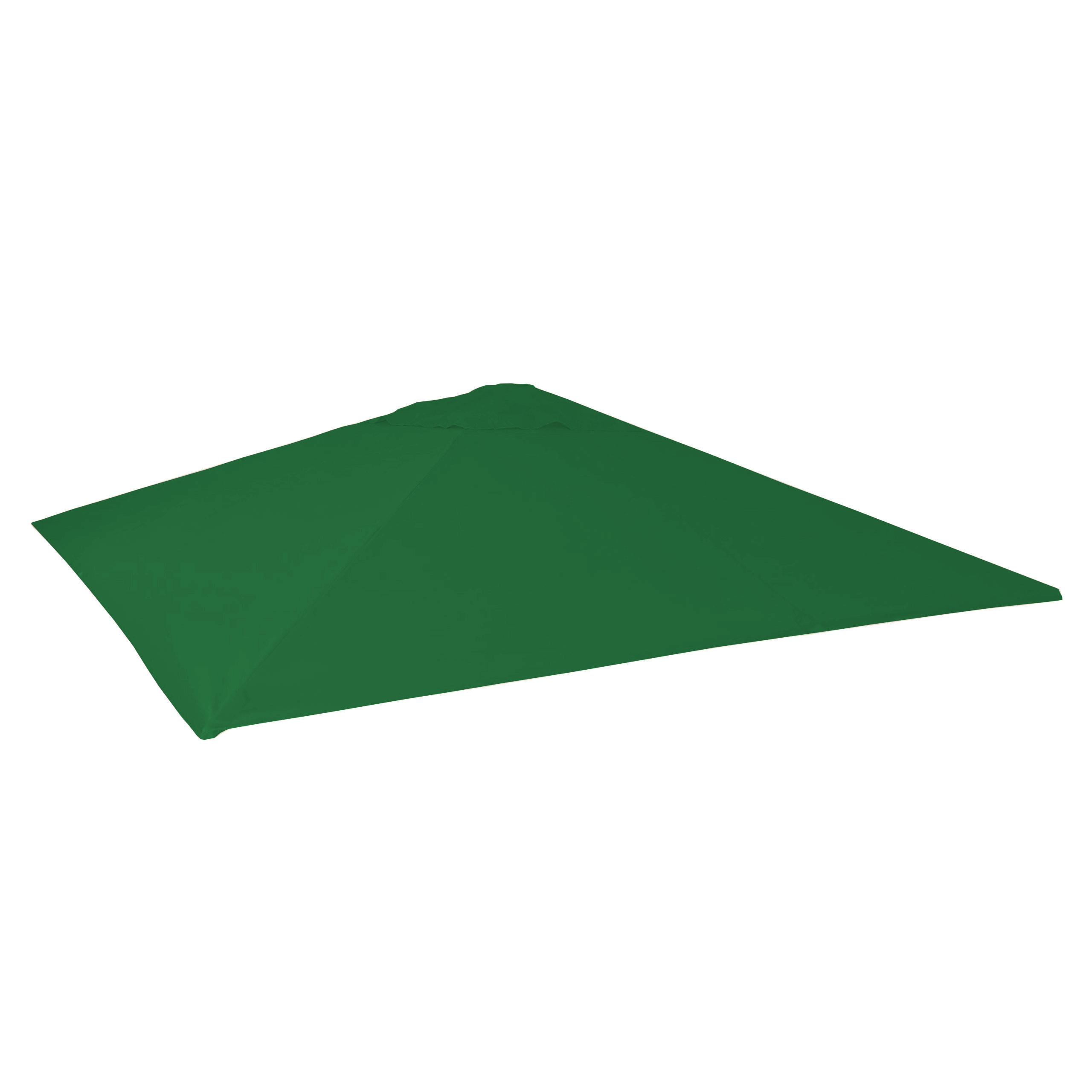 ERSATZ-BEZUG SONNENSCHIRM Dunkelgrün - Dunkelgrün, Textil (490/490cm) - MCW