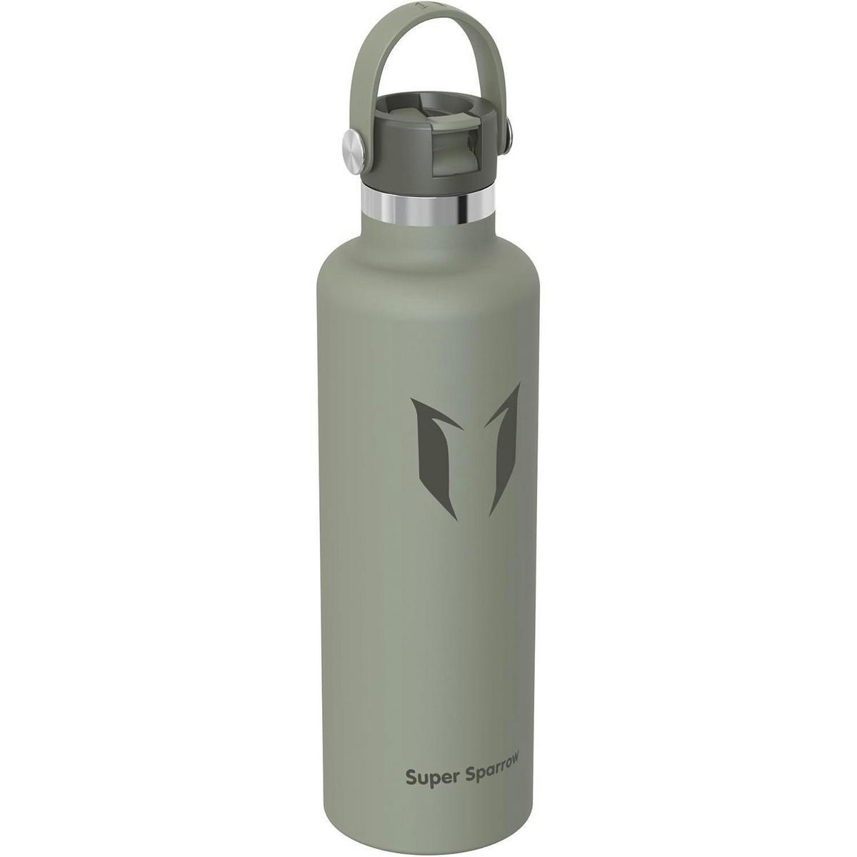 TRINKFLASCHE Edelstahl 1000 ml Salbei - Olivgrün, Metall (8.5/8.5cm)
