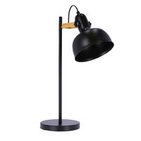 SCHREIBTISCHLAMPE Reno, Schwarz, 40/56 cm - Goldfarben/Schwarz, Metall (19/40/56cm) - Kayani