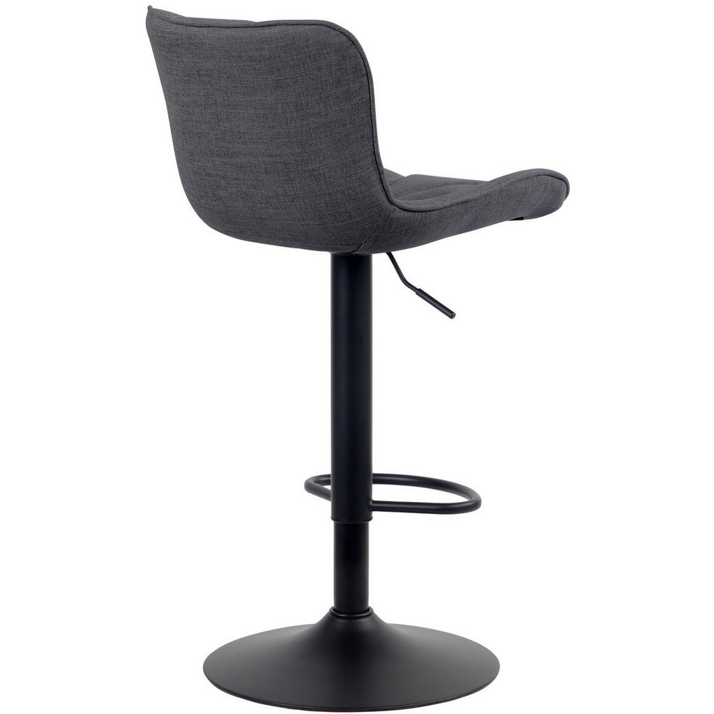 Thumbnail - CLP Barhocker, Schwarz, Textil, 48x83x54 cm, Esszimmer, Barmöbel, Barhocker