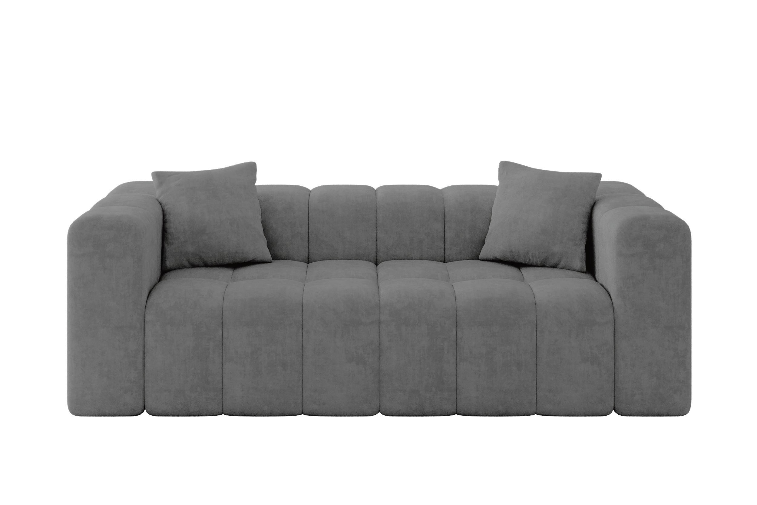 Altdecor Sofa Grau 232x71x90 cm