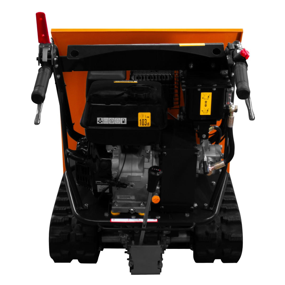 MINI-DUMPER mit Raupenantrieb - Orange, Metall (70/1/170cm) - Monstershop