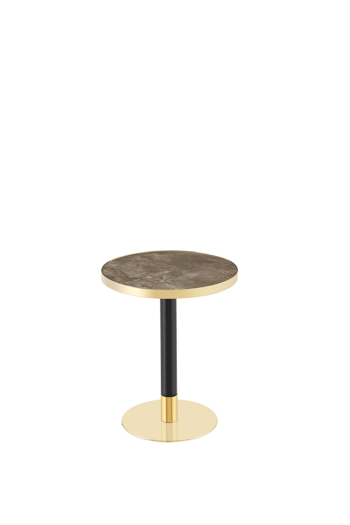 ESSTISCH Marmoroptik Grau 60/60/74 cm - Grau, Holz (60/60/74cm) - PANGIVO