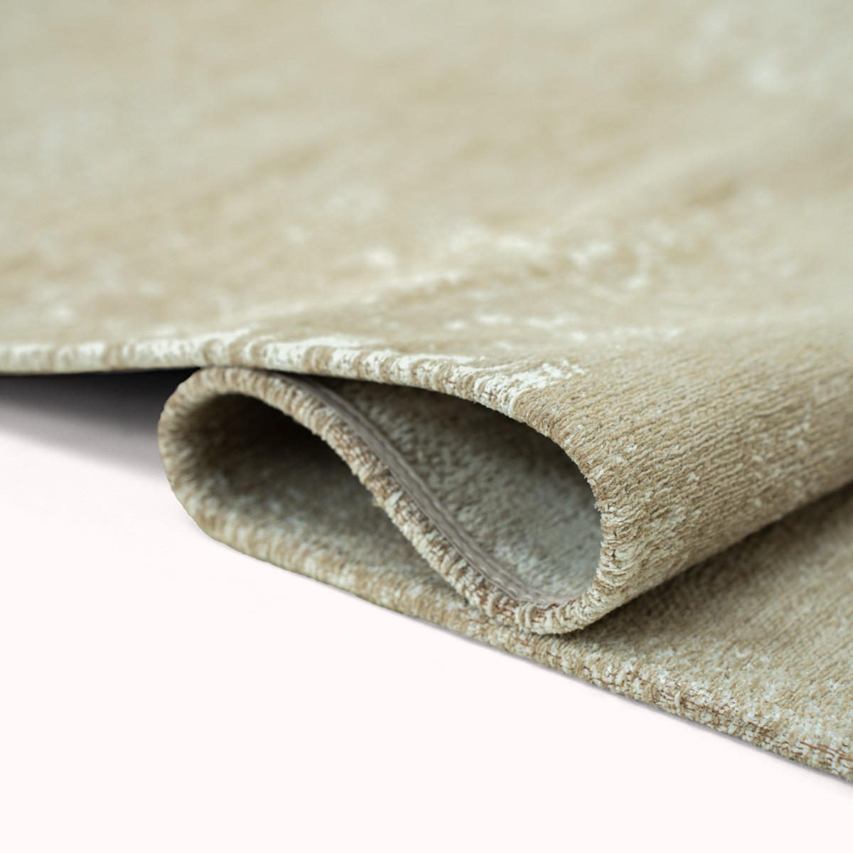 TEPPICH Milk Curry Medallion 140/200 cm - Beige, Textil (140/200cm) - Louis De Poortere