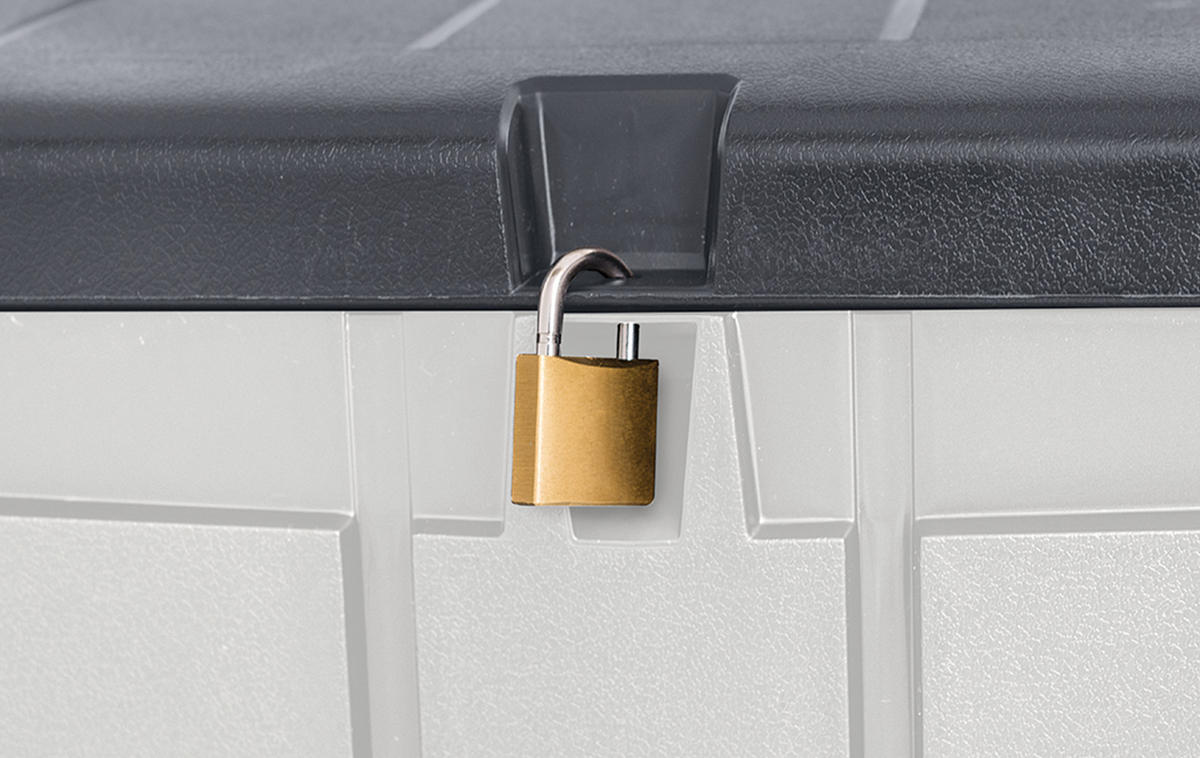 AUFLAGENBOX Novel - Grau, Kunststoff (55/62.5/124cm) - Keter