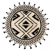 TEPPICH Sami umbra diameter 160 cm - Grau, Textil (160/160cm) - Vivaraise