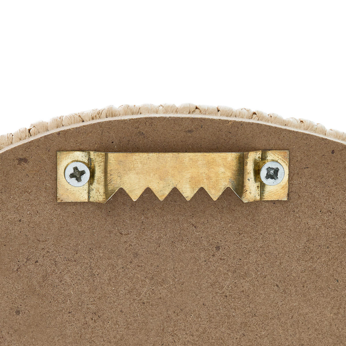 WANDSPIEGEL mit geflochtener Rahmenfassung Tilia 31/1,5/40,5 cm - Beige, Glas (1.5/40.5/31cm) - Atmosphera Createur d´interieur