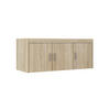 AUFSATZSCHRANK Storicos Sonoma Eiche 133/55,5/53 cm - 3T Modern - Beige, Holzwerkstoff/Kunststoff (133/55/53cm) - AX Living