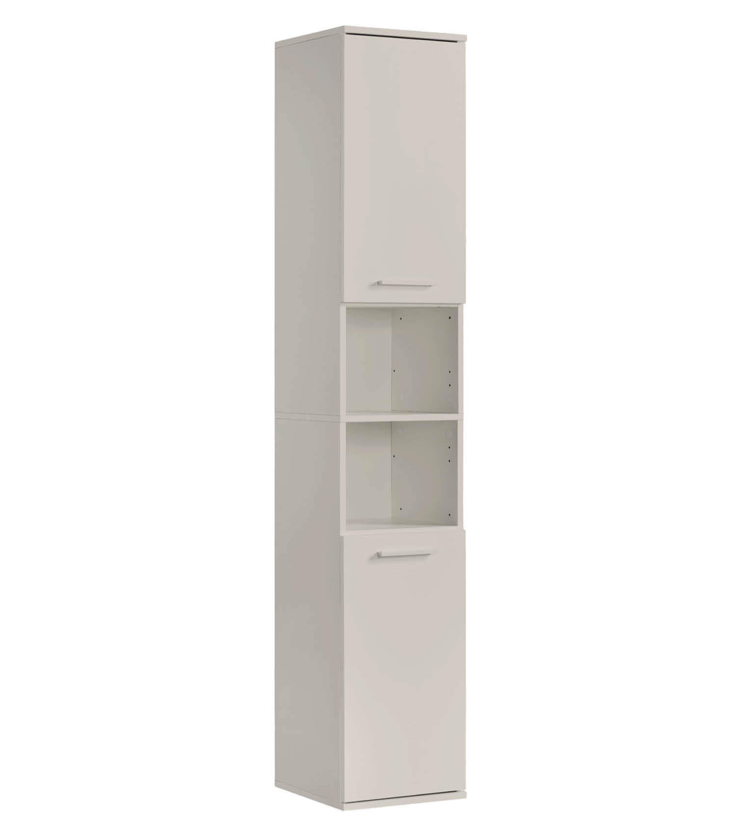 BAD HOCHSCHRANK Der Kapitän - Beige, Holzwerkstoff (33/180/34cm) - Mokebo