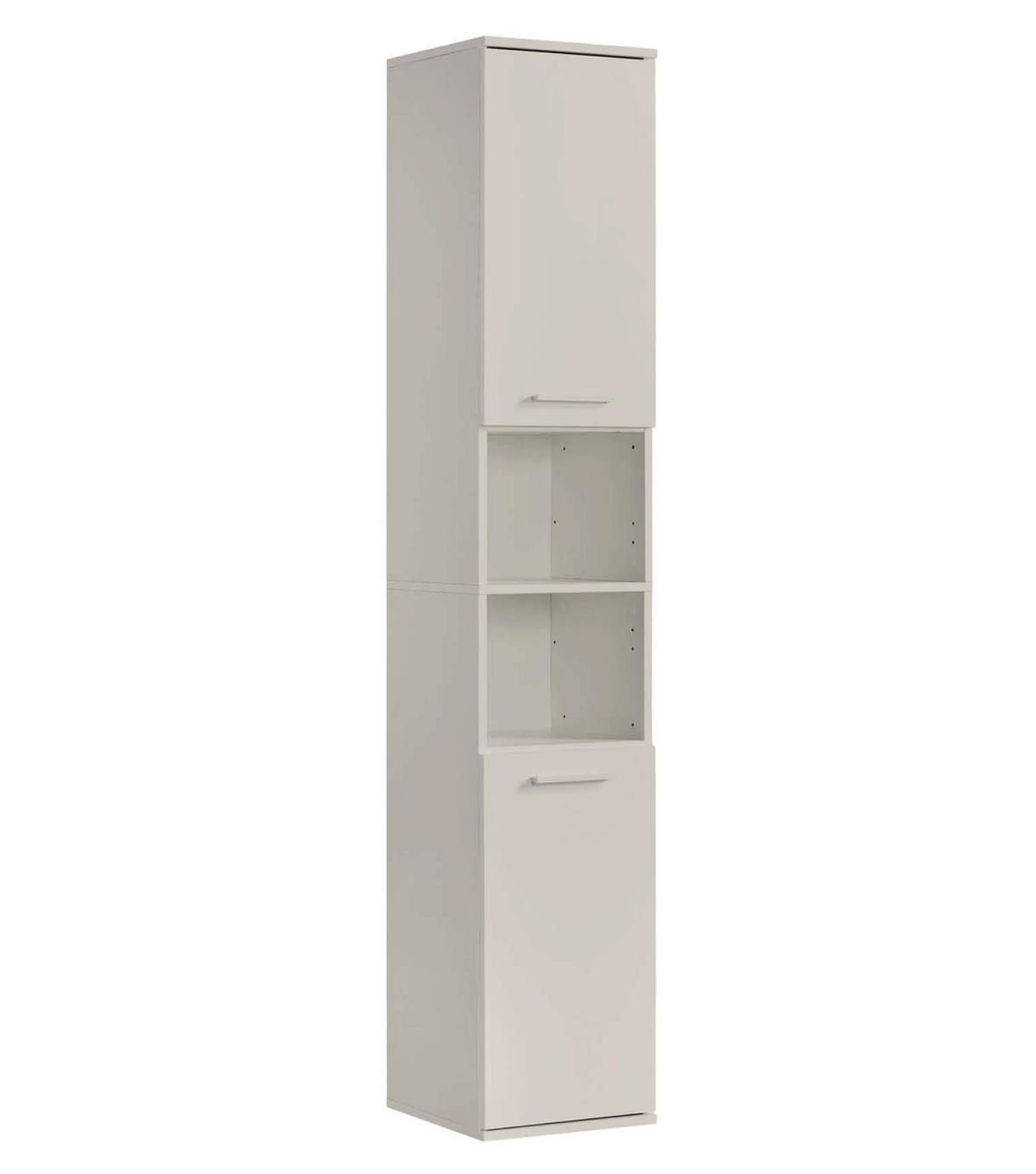 BAD HOCHSCHRANK Der Kapitän - Beige, Holzwerkstoff (33/180/34cm) - Mokebo