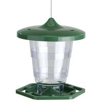 VOGELFUTTERSTATION Silo, grün, hängend - Grün, Kunststoff (19/20/1cm) - Westfalia