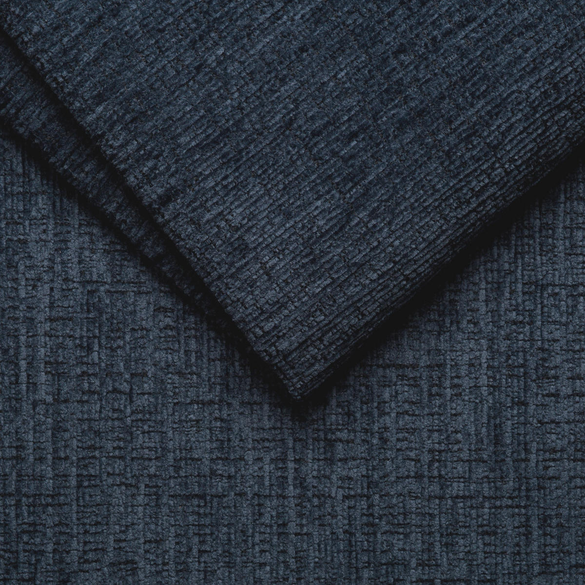 ECKSOFA CLOUDI 4-Sitzer links, marineblau - Blau/Schwarz, Holz/Textil (294/160cm) - Courtois Laville