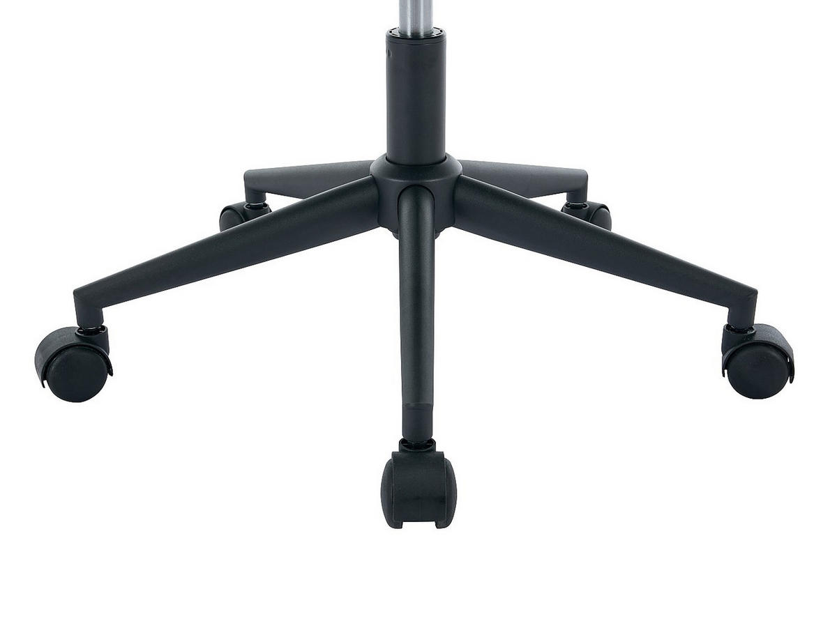 BÜROSTUHL ohne Armlehnen - 56.5cm x 58cm - Polyester - beige - ACACILIO - Beige, Textil (56.5/85/58cm) - Vente-Unique