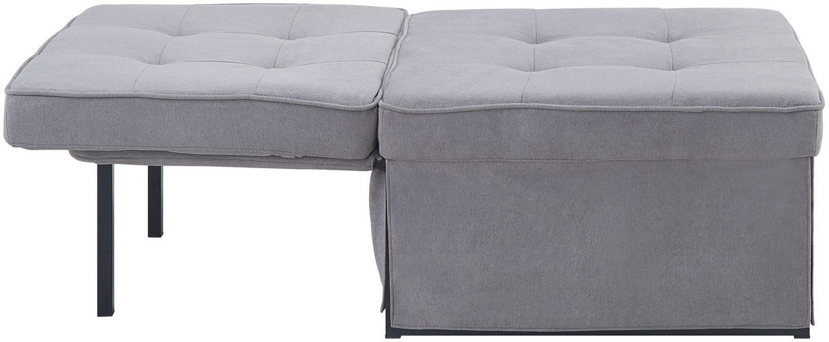 MULTIFUNKTIONSHOCKER Finn Grau 80/72/43 cm - Grau, Textil (72/80/43cm) - ATLANTIC home collection